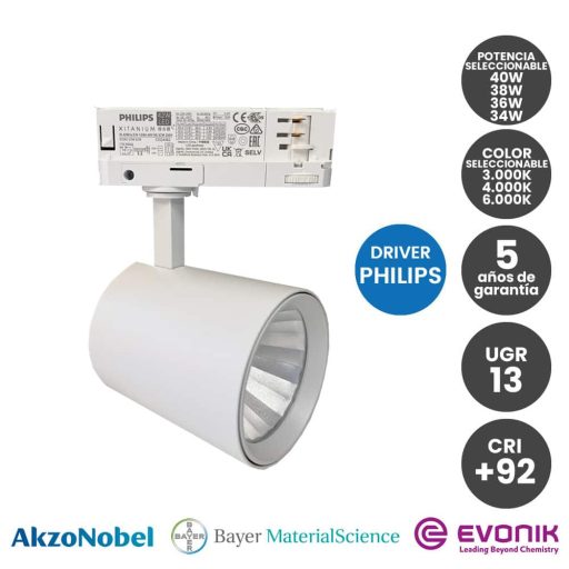 foco led seleccionable