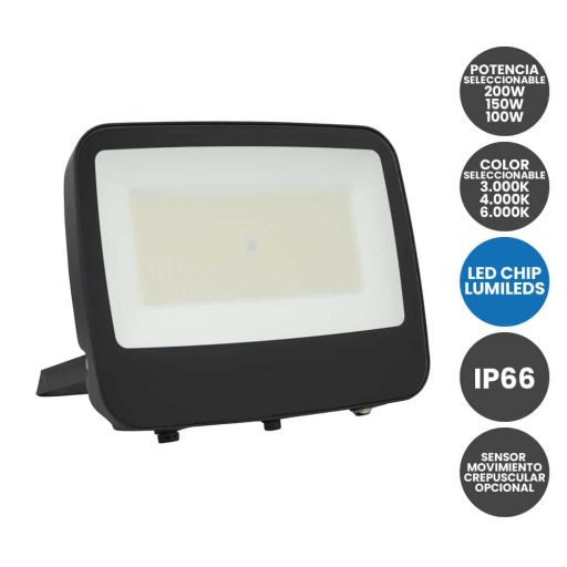 foco-proyector-200w-150w-100w-potencia-y-color-seleccionable-chip-lumileds-ip66