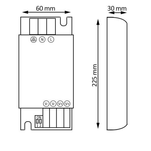 fuente-alimentacion-24v-400w-166a-aluminio-ip20-gxtronic-