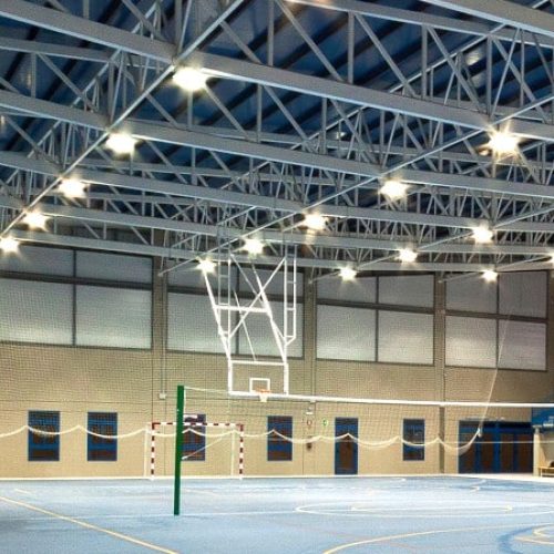 iluminacion polideportivo