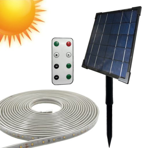 kit tira led solar