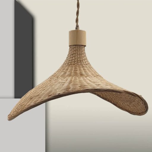lámpara colgante bamboo