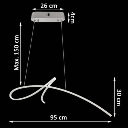 lampara led colgante