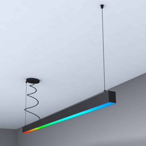 lampara lineal colgante