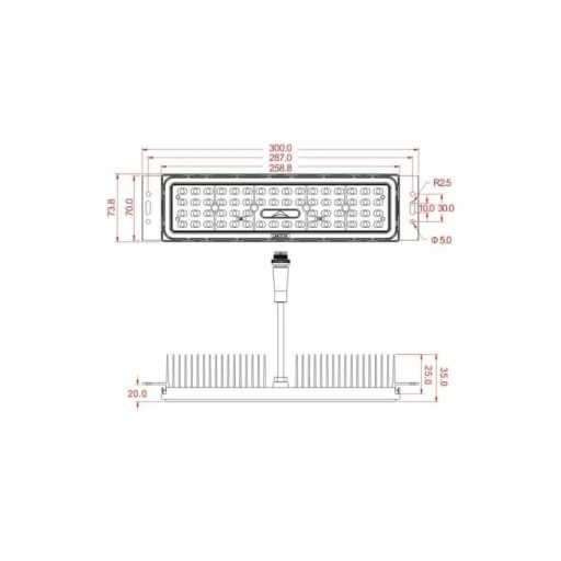 modulo-led-50w-magnum-bridgelux-136x78-chapa-acero-6