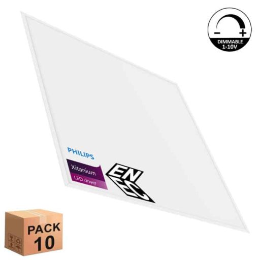 PACK 10 Panel LED 60x60 40W