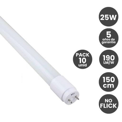 pack-10-tubo-led-25w-cristal-150cm-190lmw-alta-luminosidad-no-flick-5-anos-de-garantia