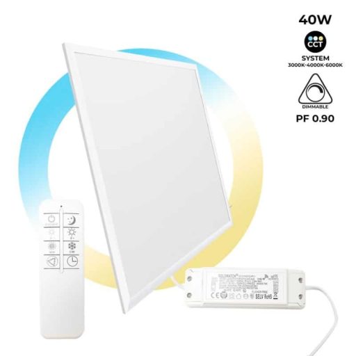 Panel LED slim CCT regulable