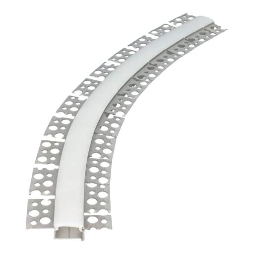 Perfil de aluminio flexible