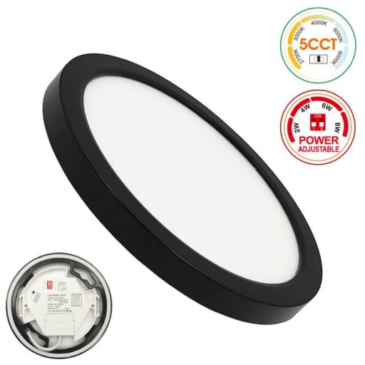 plafón-downlight-led-circular-bonn-negro-potencia-ajustable-8w-6w-4w-2w-5cct-smd2835-140lmw-ip44 (1)