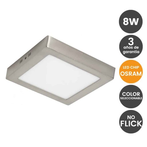 plafon-led-8w-cuadrado-acero-inox-cct-osram-chip-duris-e-2835