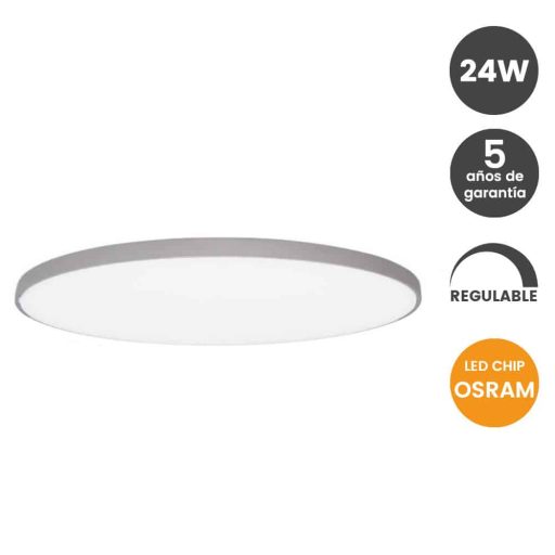 plafon-led-superficie-24w-osram-chip-plata
