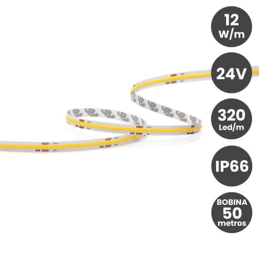 tira-led-cob-24v-12wm-320-ledm-1320-lm-flip-chip-cri90-ip66-bobina-50-metros-o-corte-a-medida