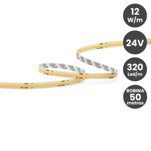 tira led cob 24v