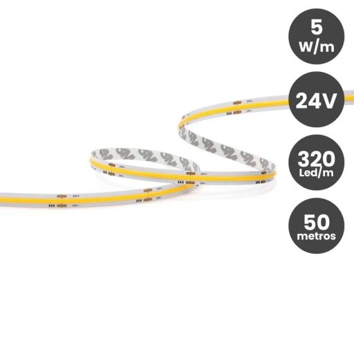 tira-led-cob-24v-5wm-320-ledm-flip-chip-cri90-ip20-50-metros